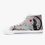 Crake High Top Samurai laced custom prints canvas shoes at RM MYR289